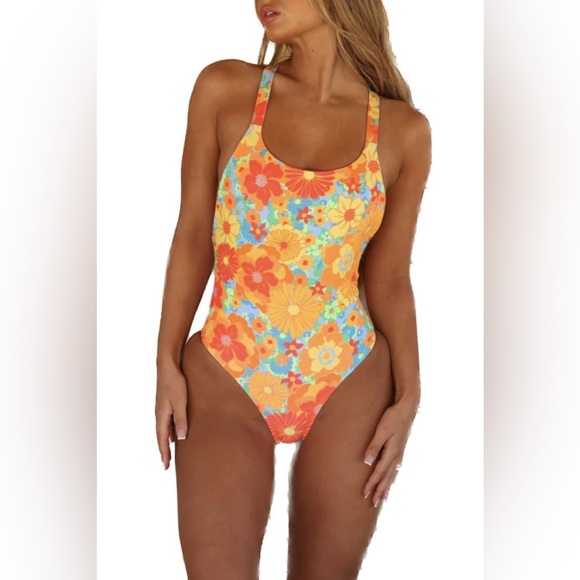 KULANI KINIS
Adjustable Cross Back One Piece Size M $112 - Picture 2 of 8